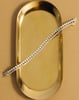 Round Bezel Tennis Bracelet - 4CT / 9K Gold 9k Yellow Gold