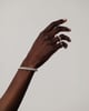 Classic Round 4 Claw Tennis Bracelet - 5CT / 9K Gold 9k White Gold