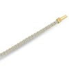 Classic Round 4 Claw Tennis Bracelet - 7CT / 9K Gold 9k Yellow Gold