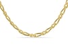 December - 45cm Figaro Link Chain - 9k Yellow Gold