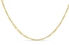 Sariyah - 45cm Fine Figaro Chain - 9k Yellow Gold