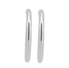 Alinta - 14k Hoop Earrings - 14k White Gold