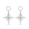 Mila - Star Earring Charm - 9k White Gold