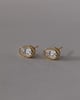 Miriam - Oval Bezel Earrings Lifestyle Image