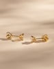 Oriana - Round 6 Claw Earrings Lifestyle Image