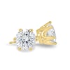 Sonia - Round 6 Claw Earrings - 18k Yellow Gold