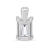 Joyce - Emerald Pendant - 18k White Gold