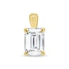 Joyce - Emerald Pendant - 18k Yellow Gold