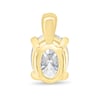 Kenzie - Oval Pendant - 18k Yellow Gold