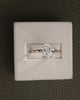 Platinum | 2.07ct - E - VVS2 Radiant Lab Diamond | Lab Diamond side stones