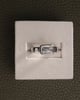 Platinum | 1.6ct - F - VVS2 Emerald Lab Diamond