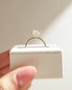 18k Yellow Gold | 2.91ct - F - VVS2 Pear Lab Diamond | Lab Diamond side stones