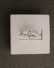 18k Yellow Gold | 1.51ct - E - VS1 Oval Lab Diamond | Lab Diamond side stones