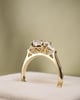18k Yellow Gold | 1.31ct - E - VS1 Oval Lab Diamond | Lab Diamond side stones