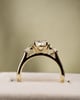 18k Yellow Gold | 1.31ct - E - VS1 Oval Lab Diamond | Lab Diamond side stones