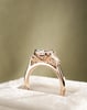 18k Rose Gold | 1.56ct - D - VS1 Oval Lab Diamond | Lab Diamond side stones