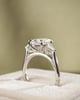 Platinum | 2.52ct - E - VVS2 Oval Lab Diamond | Lab Diamond side stones