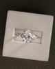 Platinum | 2.52ct - E - VVS2 Oval Lab Diamond | Lab Diamond side stones