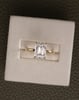 18k Yellow Gold | 3.04ct - D - VS2 Emerald Lab Diamond | Lab Diamond side stones