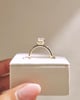 18k Yellow Gold | 1.96ct - D - VVS2 Emerald Lab Diamond | Lab Diamond side stones