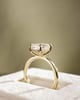 18k Yellow Gold | 2.67ct - E - VVS2 Emerald Lab Diamond | Lab Diamond side stones