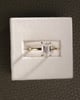 18k Yellow Gold | 2.03ct - E - VVS2 Emerald Lab Diamond | Lab Diamond side stones
