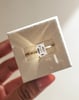 18k Yellow Gold | 2.5ct - D - VVS2 Emerald Lab Diamond | Lab Diamond side stones