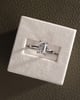 Platinum | 2.09ct - F - VVS2 Emerald Lab Diamond | Lab Diamond side stones