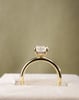 18k Yellow Gold | 2.08ct - E - VVS2 Emerald Lab Diamond | Lab Diamond side stones | #2