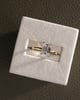 18k Yellow Gold | 2.09ct - E - VVS2 Emerald Lab Diamond | Lab Diamond side stones