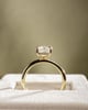 18k Yellow Gold | 2.1ct - E - VVS2 Emerald Lab Diamond | Lab Diamond side stones