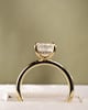 18k Yellow Gold | 2.58ct - E - VVS2 Emerald Lab Diamond | Lab Diamond side stones | #2