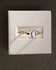 18k Yellow Gold / Platinum | 1.53ct - D - VVS2 Emerald Lab Diamond | Lab Diamond side stones