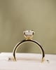 18k Yellow Gold | 1.94ct - D - VVS2 Emerald Lab Diamond | Lab Diamond side stones