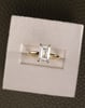 18k Yellow Gold | 1.94ct - D - VVS2 Emerald Lab Diamond | Lab Diamond side stones