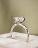 Platinum | 2.03ct - D - VVS2 Emerald Lab Diamond | Lab Diamond side stones