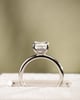 Platinum | 2.03ct - D - VVS2 Emerald Lab Diamond | Lab Diamond side stones