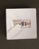 18k Yellow Gold | 3.8ct - E - VVS2 Emerald Lab Diamond | Lab Diamond side stones