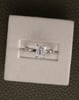 Platinum | High Set | 1.51ct - F - VS1 Emerald Lab Diamond