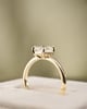 18k Yellow Gold | Low Set | 1.57ct - E - VS2 Emerald Lab Diamond