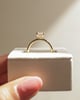 18k Yellow Gold | High Set | 1.49ct - D - VVS2 Emerald Lab Diamond
