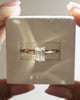 18k Yellow Gold | High Set | 1.49ct - D - VVS2 Emerald Lab Diamond
