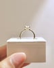 18k Yellow Gold | Low Set | 1.95ct - E - VVS2 Emerald Lab Diamond