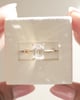 18k Yellow Gold | High Set | 2.6ct - D - VVS2 Emerald Lab Diamond