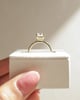 18k Yellow Gold | High Set | 2.55ct - D - VVS2 Emerald Lab Diamond