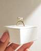 18k Yellow Gold | High Set | 2.55ct - D - VVS2 Emerald Lab Diamond