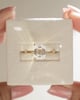 18k Yellow Gold | High Set | 2.55ct - D - VVS2 Emerald Lab Diamond