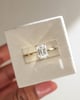 18k Yellow Gold | High Set | 2.55ct - D - VVS2 Emerald Lab Diamond