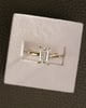 18k Yellow Gold | High Set | 2.09ct - F - VVS2 Emerald Lab Diamond