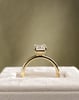 18k Yellow Gold | High Set | 2.09ct - E - VVS2 Emerald Lab Diamond